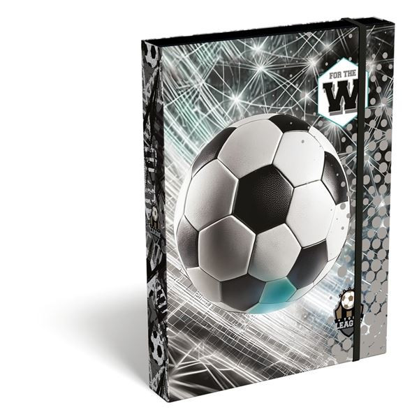 Desky na školní sešity A5 LizzyCard, fotbal top le