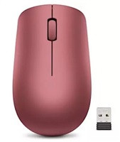 Lenovo 530 Wireless Mouse (Cherry Red) - myš