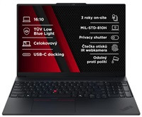 LENOVO NTB ThinkPad E16 AMD G3 - Ryzen7 250,16" WUXGA,32GB,1TBSSD,FHD+IRcam,W11P
