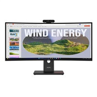 LENOVO LCD T34WD-40+MC60 - 34",VA,21:9,3440x1440,120Hz,300cd/m2,3000:1,4ms,HDMI,DP,USBHub,USB-C(100W PD),RJ45,Nákl,Zdvih
