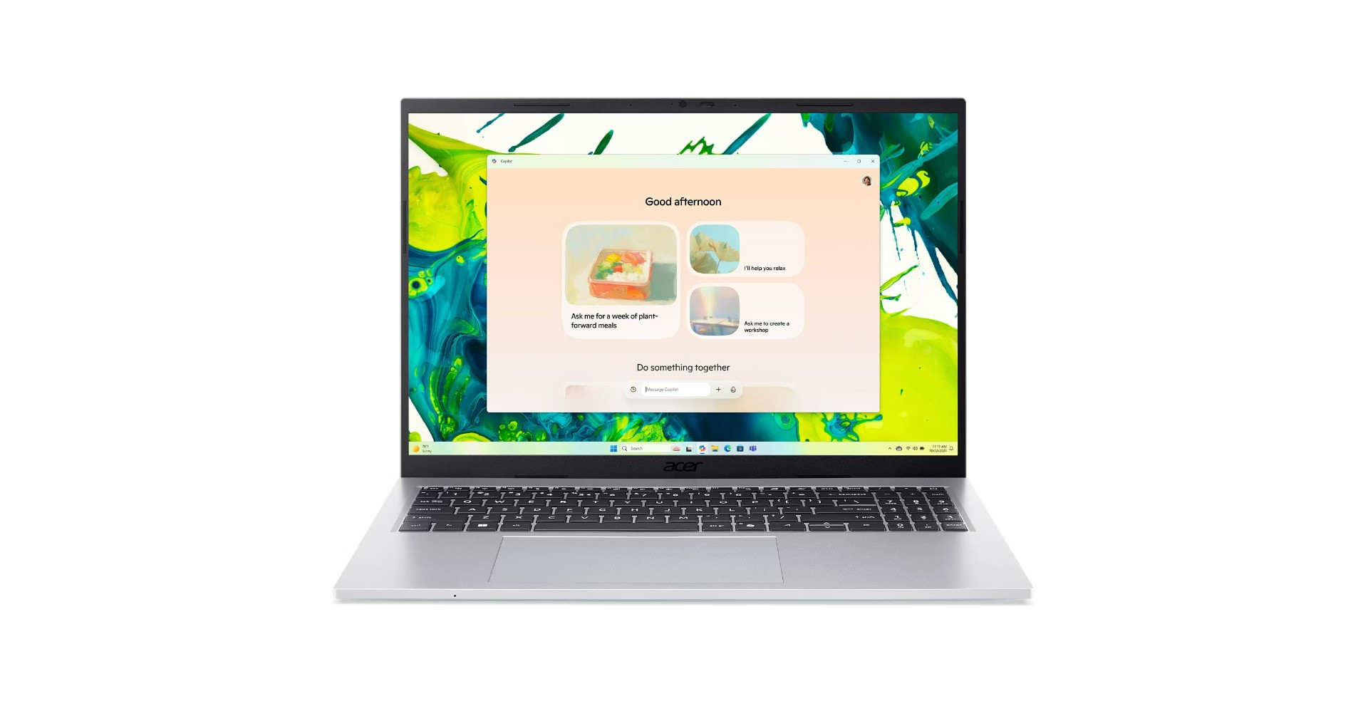 Acer Aspire Go 16/AG16-71P-719Y/7-150U/16"/WUXGA/32GB/1TB/Intel int/W11H/Silver/2R