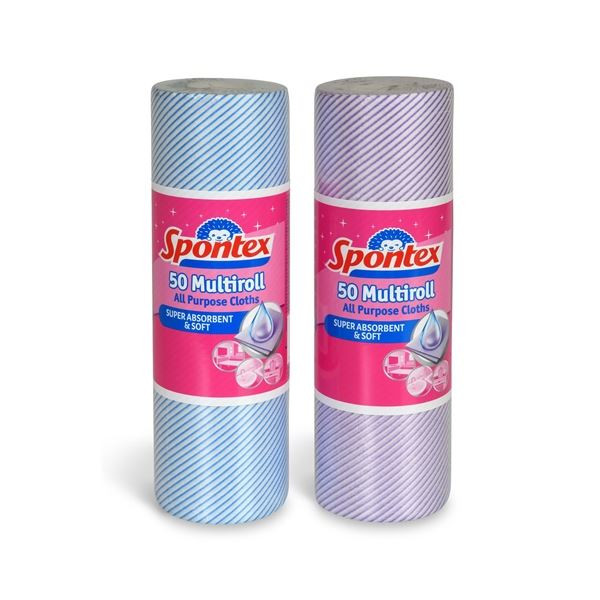 Mikroutěrka v roli Spontex Multiroll - 25 x 40 cm