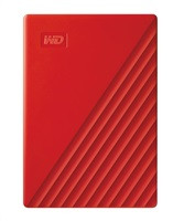 WD My Passport Portable 4TB, Externí HDD, USB 3.0, červená