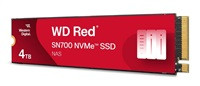 WD RED SSD NVMe 4TB PCIe SN700 Powered by SanDisk, Geb3 8GB/s, (R:3400/W:3100 MB/s) TBW 5100