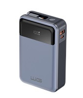 WG - Power Bank 20000 mAh, USB-C PD 65W, černá