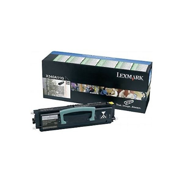 Toner Lexmark X340A11G, černý