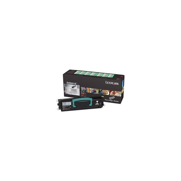 Toner Lexmark E250A11E, černý