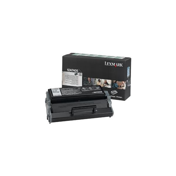 Toner Lexmark 0012A7405, černý