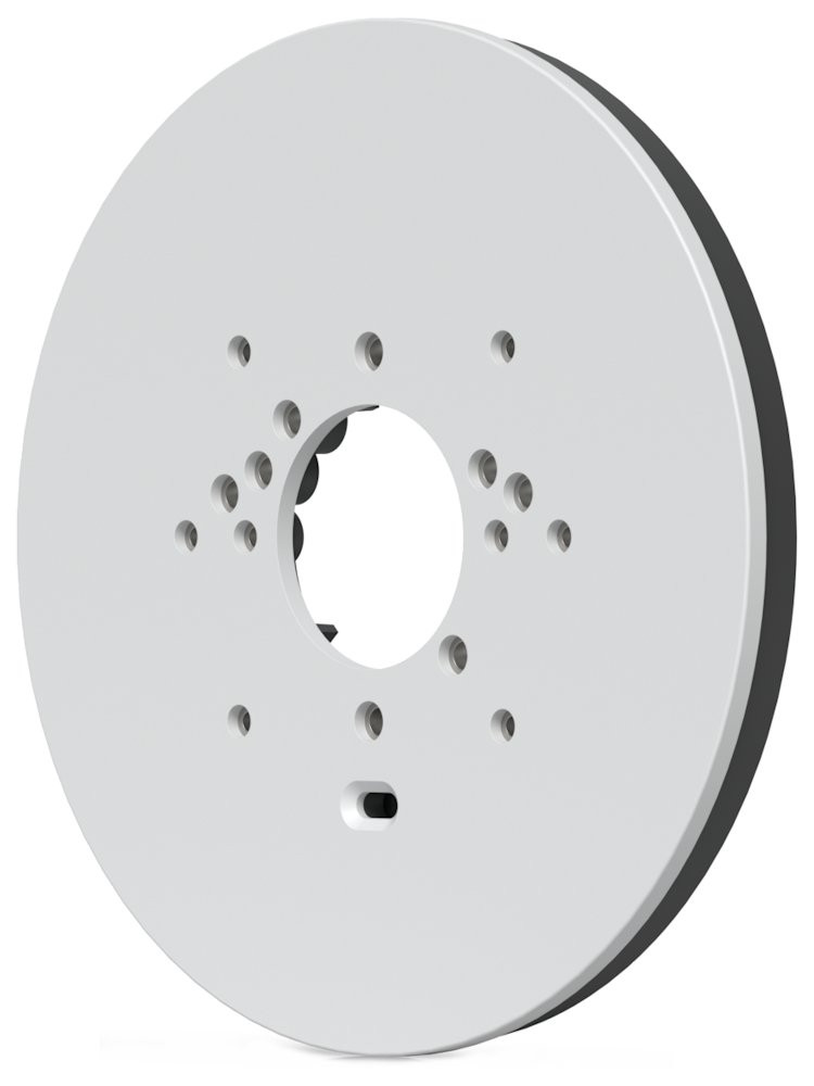 Ubiquiti UniFi Gang Box Mounting Plate - Instalační deska na zeď pro kamery UniFi Pro, Bullet, Dome, Turret, PTZ, bílá