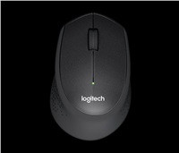 BAZAR - Logitech Wireless Mouse M330 Silent Plus, black, poškozený obal