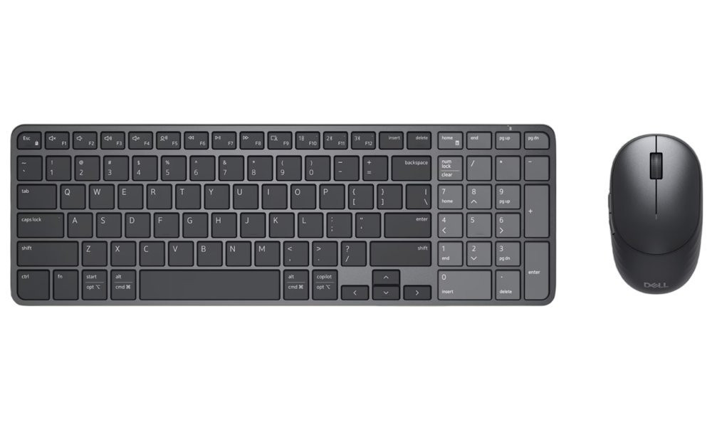 DELL PRO KM746 nabíjecí bezdrátová klávesnice a myš INT/ mezinárodní - černá
