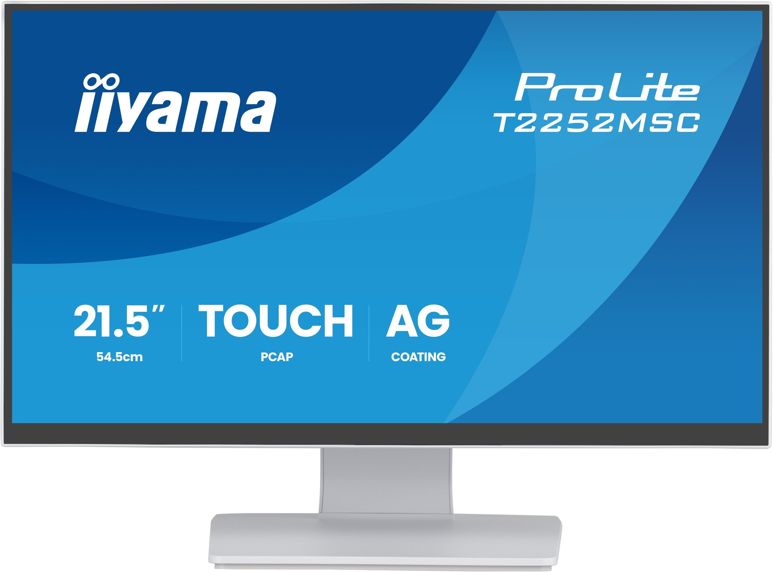 22" LCD iiyama T2252MSC-W2AG:IPS,FHD,HDMI,DP