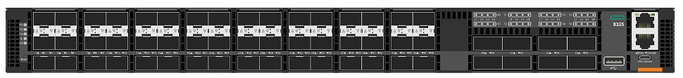 Aruba 8325-48Y8C BF 6 F 2 DC Bdl