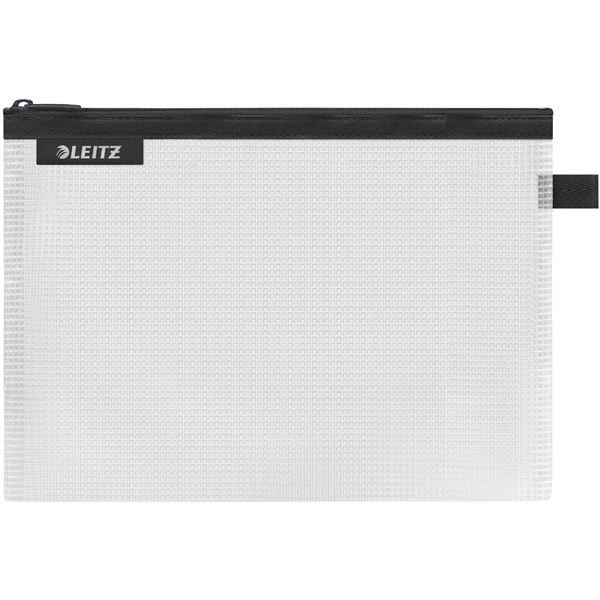 Zipová obálka Leitz WOW - střední, černá