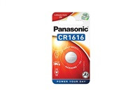 PANASONIC Lithiová baterie (knoflíková) CR-1616EL/1B  3V (Blistr 1ks)
