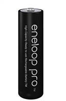 PANASONIC HR-3UWXB-BULK  2500mAh Ni-MH Eneloop PRO AA bulk (HR6)
