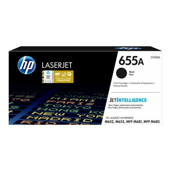Toner HP CF450A , č. 655A - černý