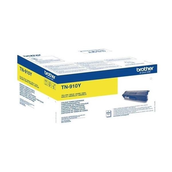 Toner Brother TN-910Y - žlutý