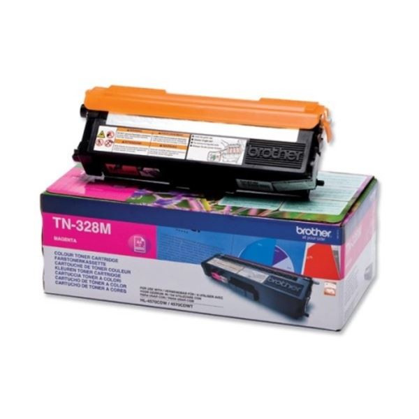 Toner Brother TN-328M, purpurový (6 000 str.)