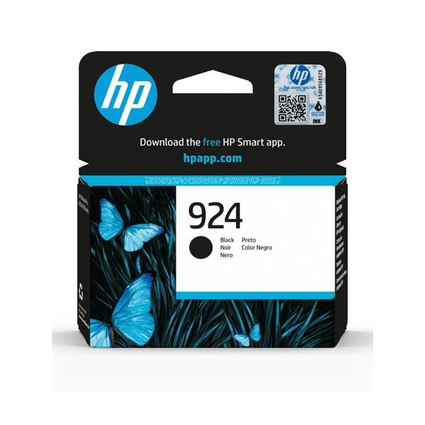 Cartridge HP 4K0U6NE , č. 924 - černá