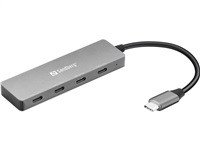 Sandberg USB-C to 4 x USB-C Hub