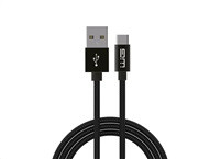 WG - Datový kabel Type-C na USB-A, 1 metr, černá