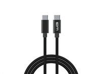WG - Datový kabel Type-C na Type-C, 50 cm, černá
