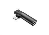WG - Adapter Lightning na 3.5 mm audio Jack, černá