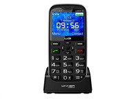 WG - Mobilní telefon WG20C, pro seniory, černá