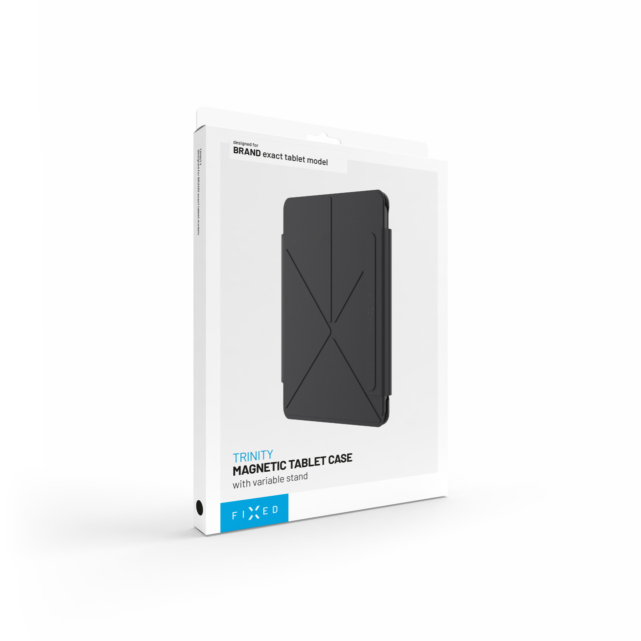 Pouzdro FIXED Trinity Case pro Apple iPad Pro 11" (2018-2022)/iPad Air (2020-2026) se stojánkem, černé
