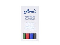 BAZAR - Popisovač AVELI,barevný mix - POŠKOZENÝ OBAL