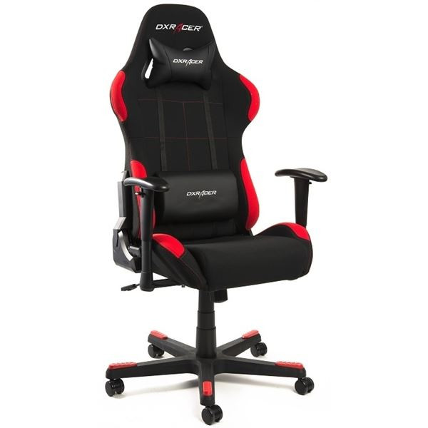 Herní židle DXRACER Formula OH/FD01/NR, černá/červ