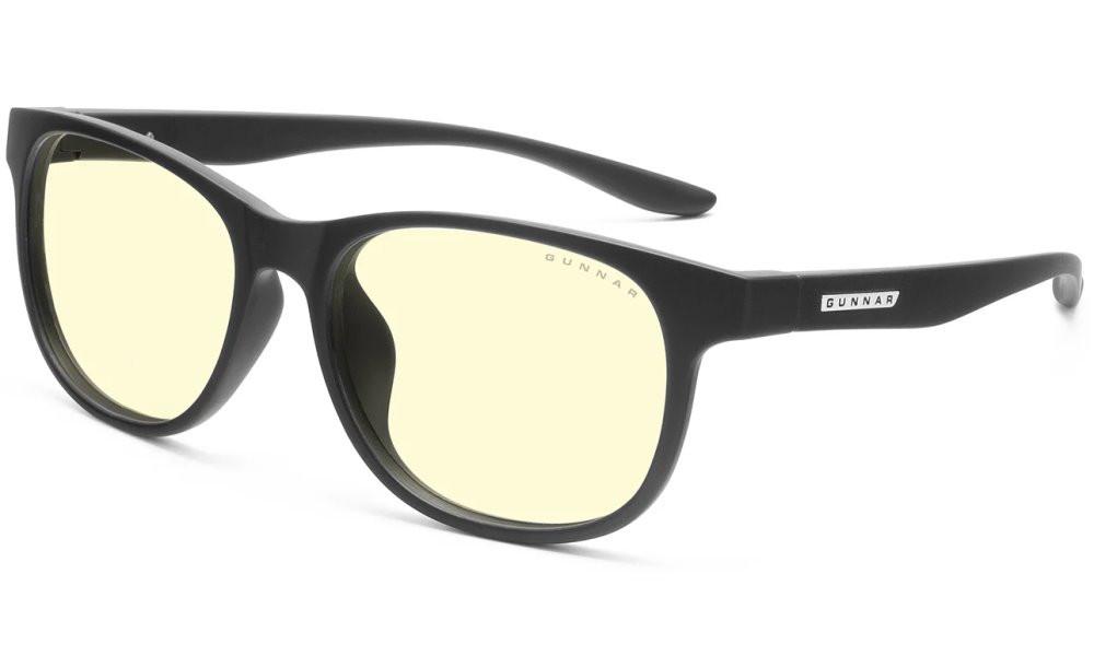 GUNNAR kancelářske/herní brýle  RUSH ONYX jantarová skla BLF 65 NATURAL focus