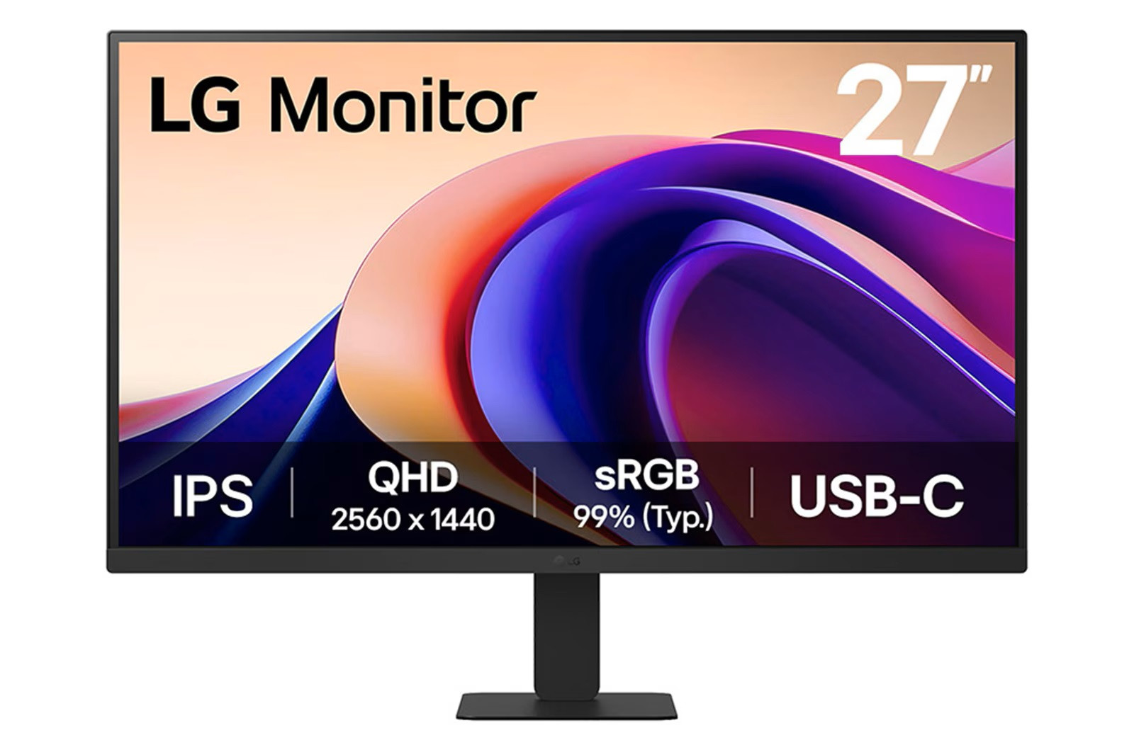 LG/27U631A-B/27"/IPS/QHD/100Hz/5ms/Black/2R