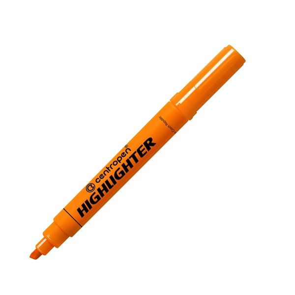 Zvýrazňovač Centropen 8552, oranžový