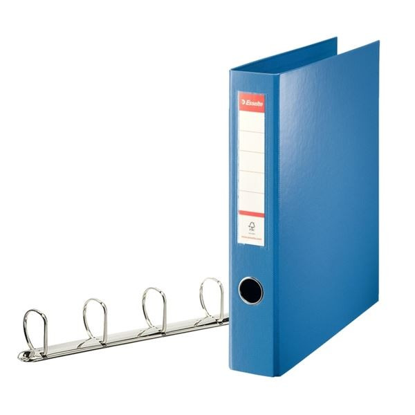 4krouž.pořadač Esselte VIVIDA - A4, 6,2 cm, modrý