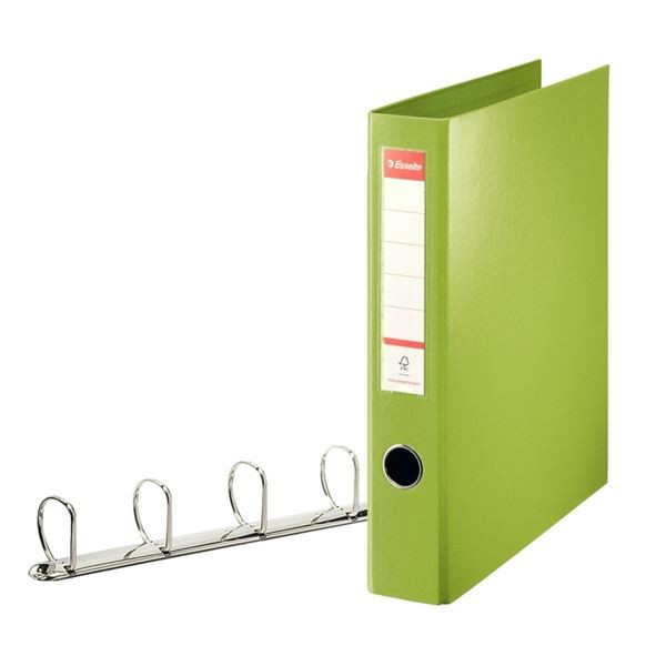 4krouž.pořadač Esselte VIVIDA - A4, 6,2 cm, zelený