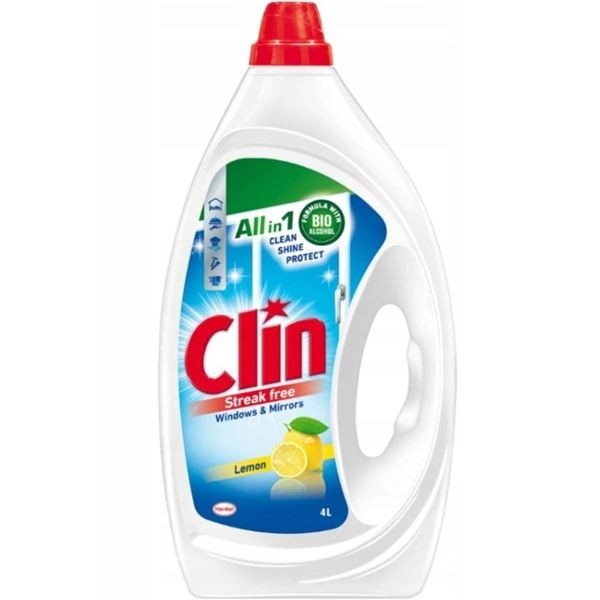 Prostředek na mytí oken Clin citrus, 4 l