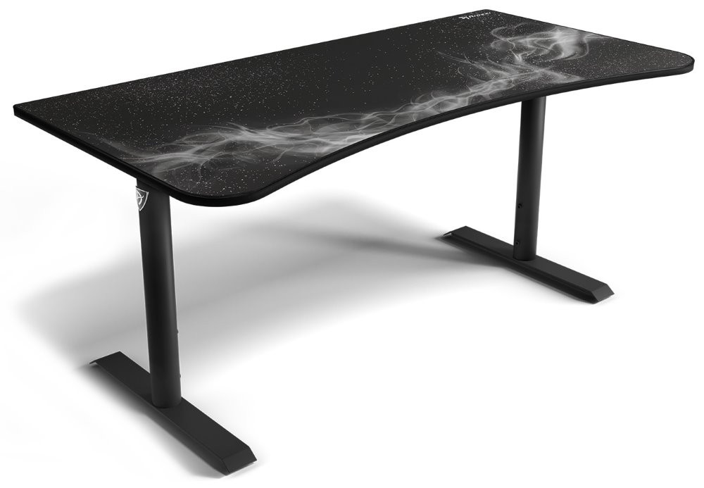 AROZZI herní stůl ARENA Gaming Desk Gunmetal Galaxy