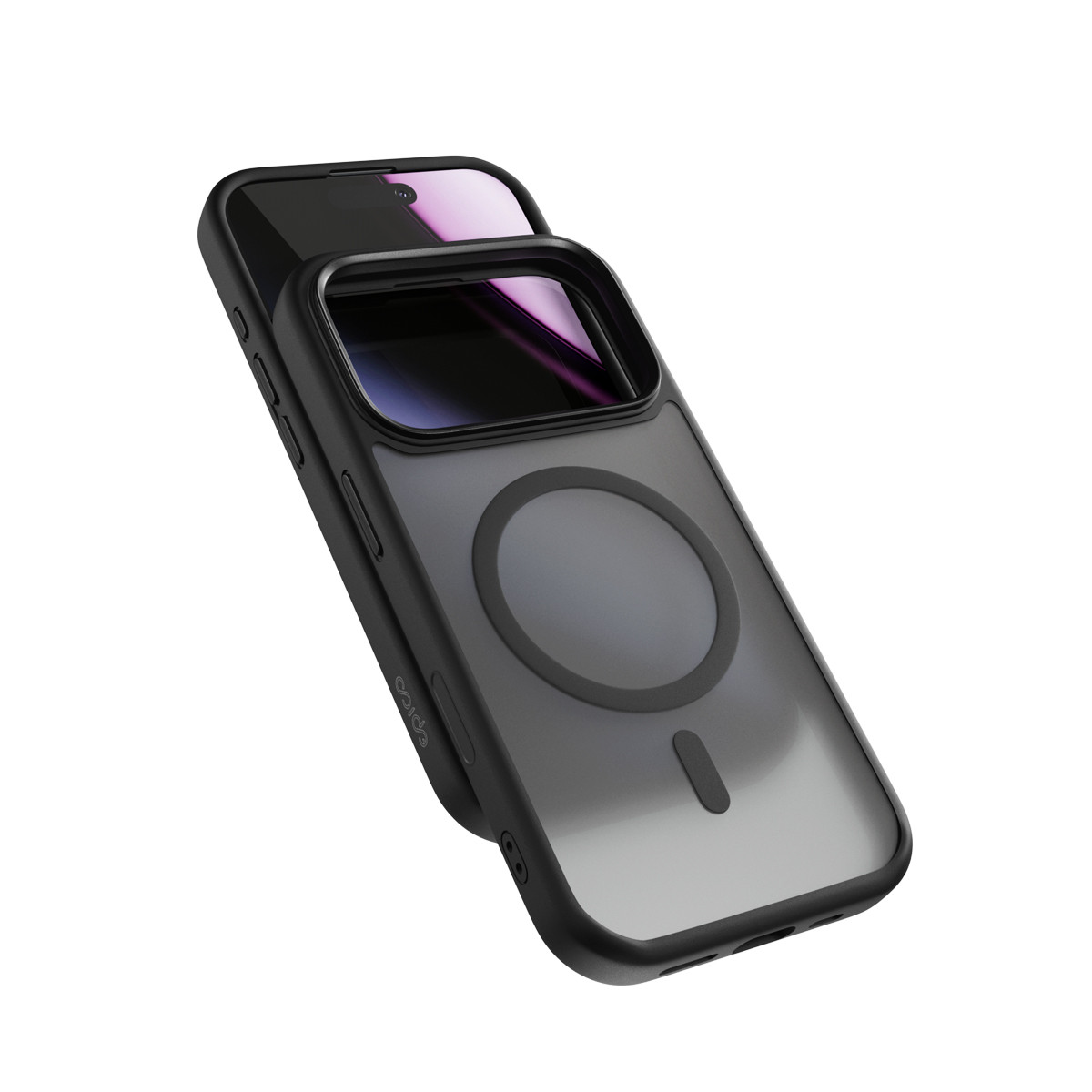Epico HeroMatte Mag+ Case iPhone 17 Pro Max - čern