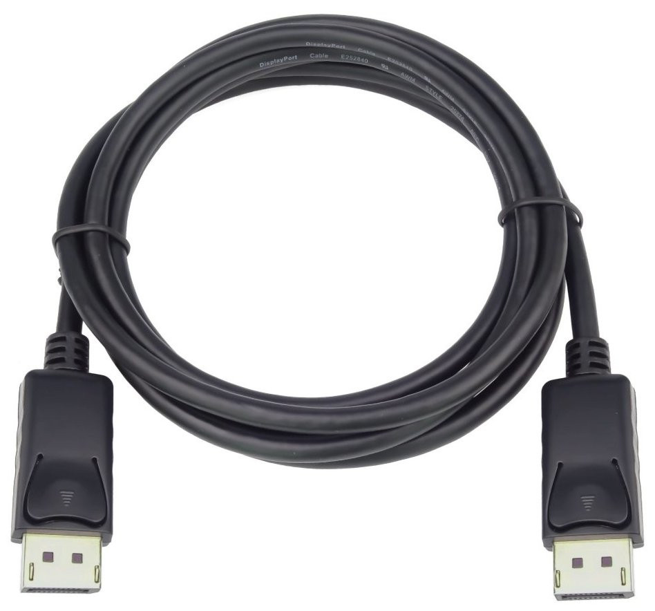 PremiumCord DisplayPort 1.2 přípojný kabel M/M, zlacené konektory, 1,5m