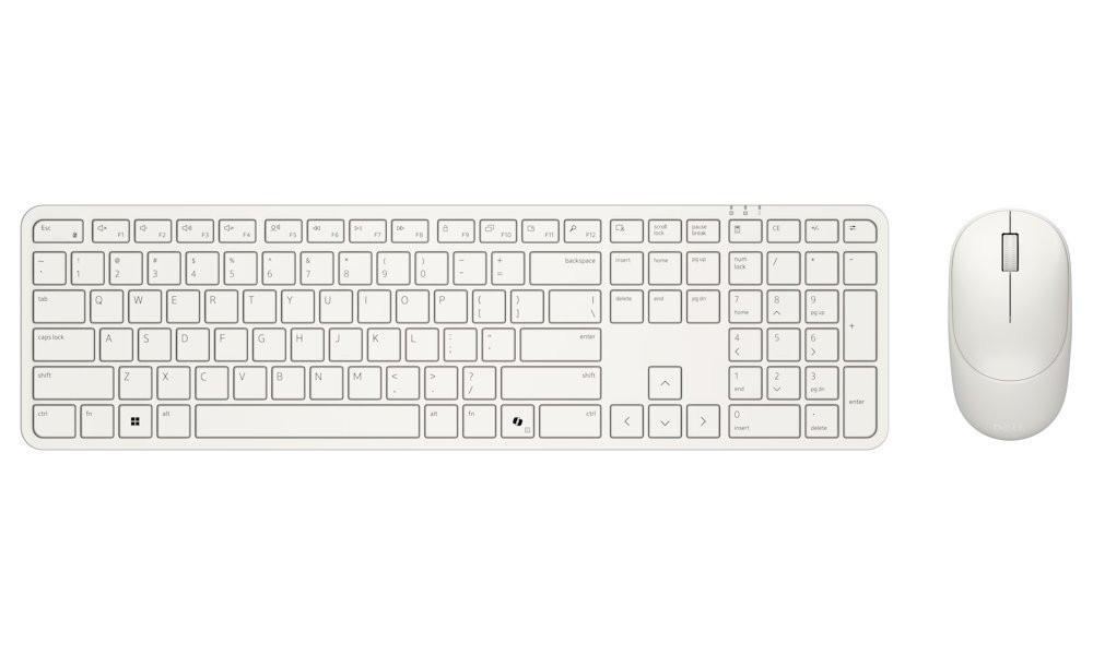 DELL KM526 bezdrátová klávesnice a myš HU/ maďarská - bílá