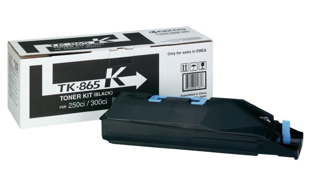 Kyocera toner TK-865K/ TASKalfa 250ci/ 20 000 stran/ Černý