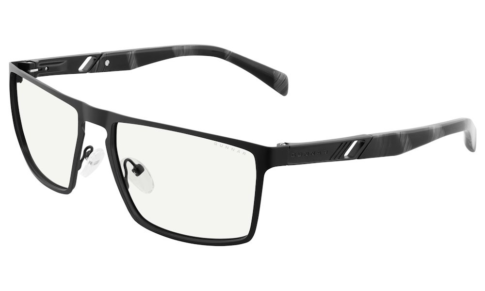 GUNNAR kancelářske/herní brýle  FREMONT ONYX čirá skla-PRO BLF 35 GUNNAR focus
