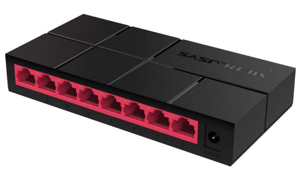 Mercusys MS108G - 8-portový gigabitový stolní switch