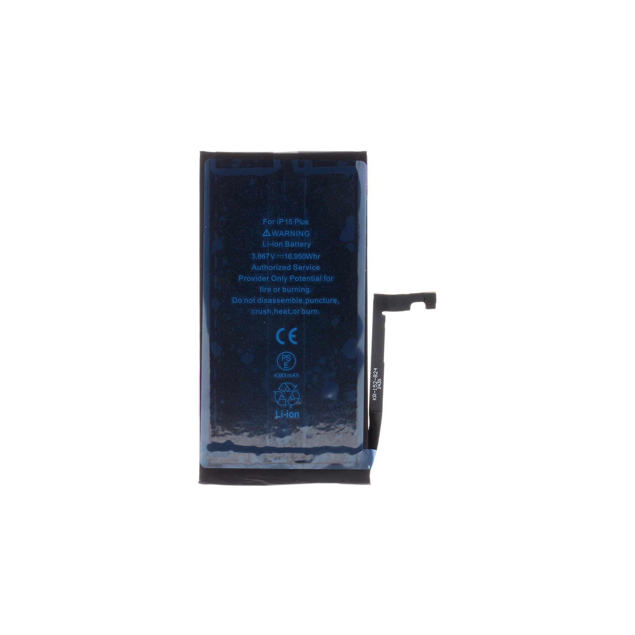 Baterie pro iPhone 15 Plus 4383mAh Li-Ion Resetted (Bulk)