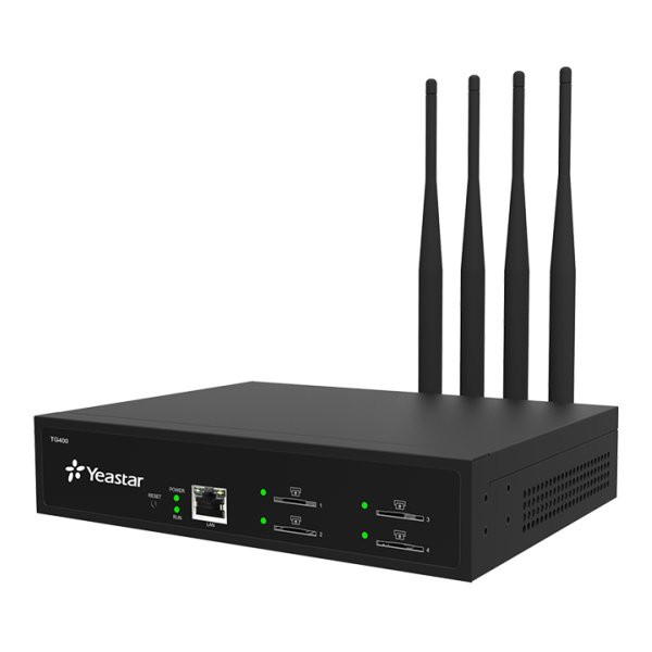 Yeastar NeoGate TG400L, IP LTE Brána, 4xLTE port, 1xLAN
