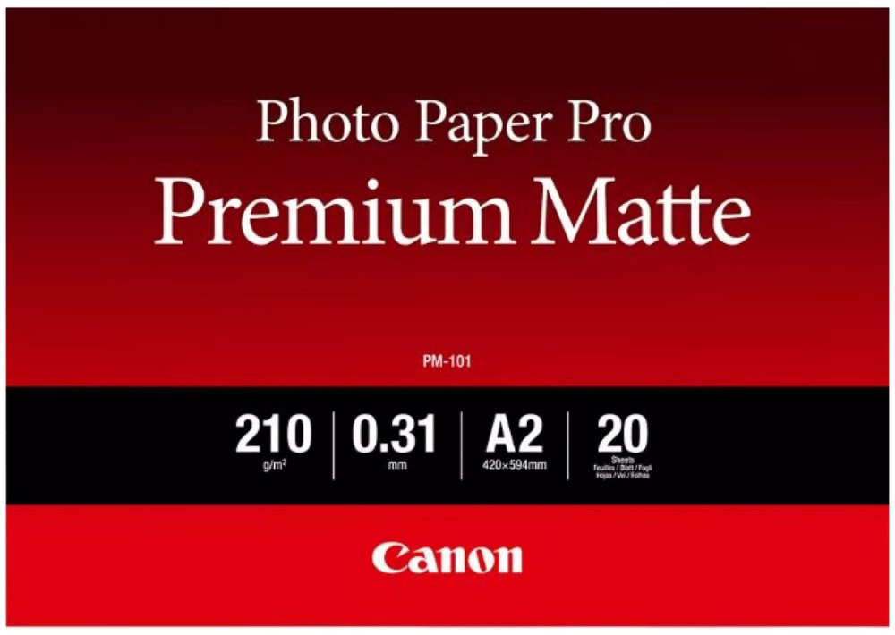 Canon fotopapír  PM-101  Premium Matte A2 20 listů
