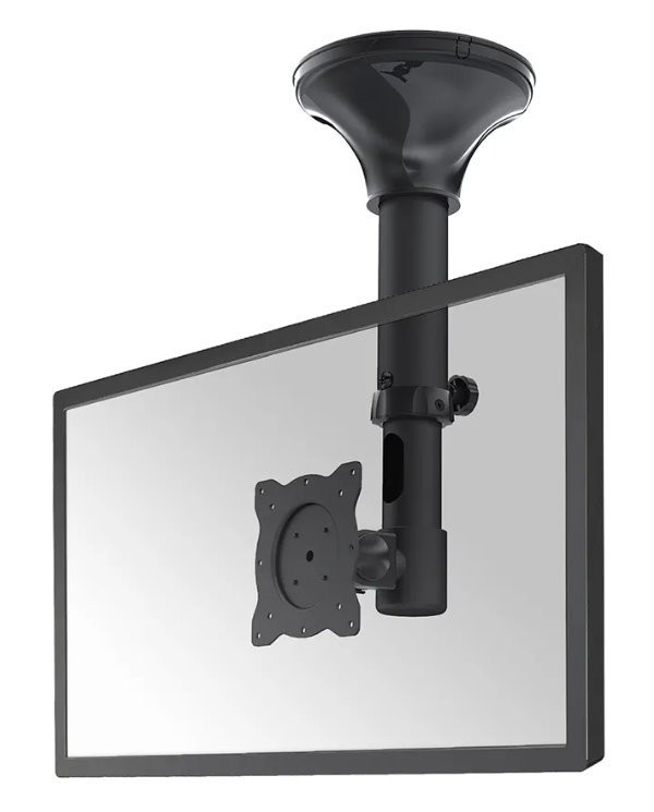 Neomounts  FPMA-C025BLACK / Flat Screen Ceiling Mount (Height: 37-47 cm) / Black