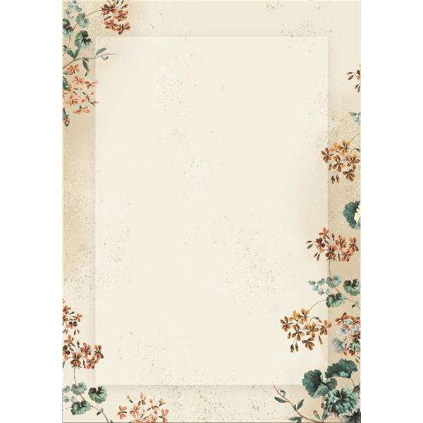 Diplom A4 - motiv herbal, 100 g /m2, 50 ks